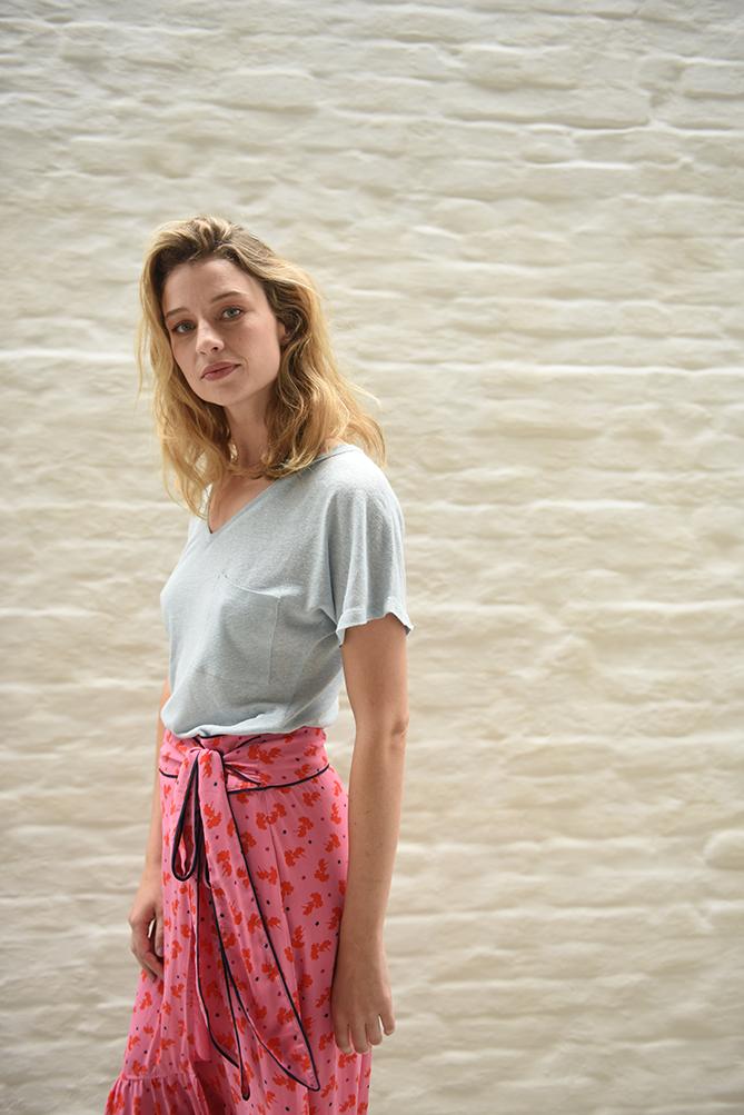Downloadable tee shirt pattern for women